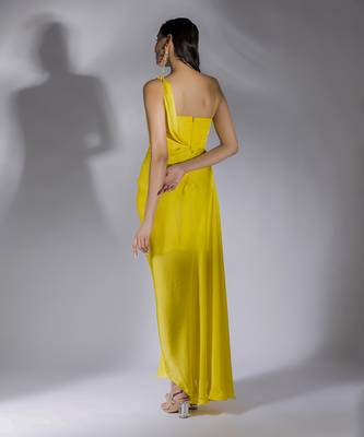 Yellow dress set 2