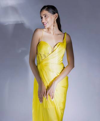 Yellow dress set 3