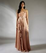 Rose gold dress