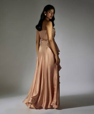 Rose gold dress 2