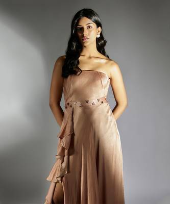 Rose gold dress 3