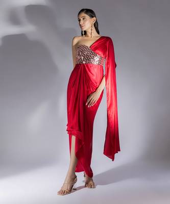 Red dress set 1