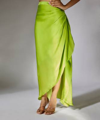 Green skirt set 3