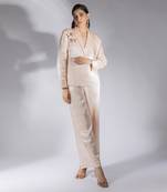 Peach pink pant set
