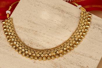 Gold Plated-Plated Temple Necklace Set 2