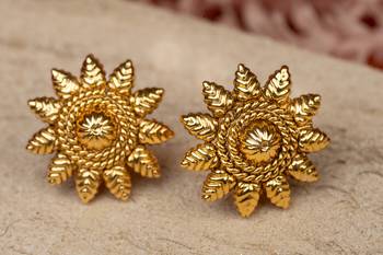 Gold Plated-Plated Temple Necklace Set 3