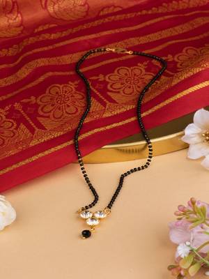 Minimal Gold Tone Mangalsutra 2
