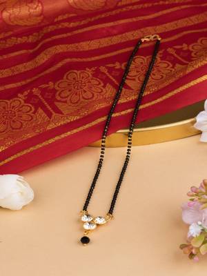 Minimal Gold Tone Mangalsutra 3