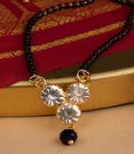 Minimal Gold Tone Mangalsutra