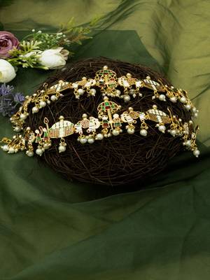 Bridal Baraat Multi-Coloured Patterened Ankle 2
