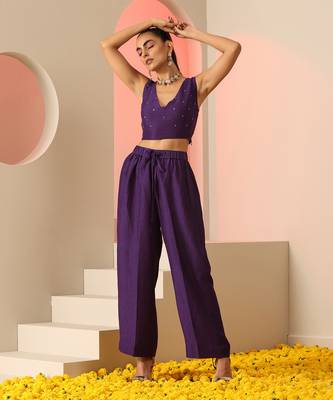 Purple co-ord set 5