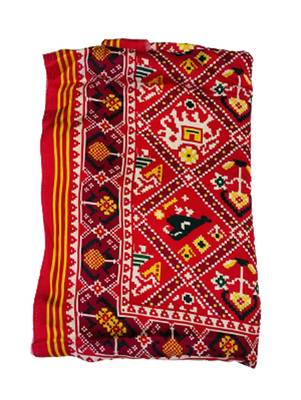 DesiButik Silk Dupatta with Zari Work 36*102 inches 3