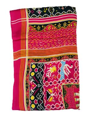 DesiButik Silk Dupatta with Zari Work 36*102 inches 3