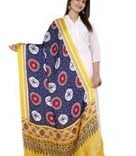 DesiButik Silk Dupatta with Zari Work 36*102 inches