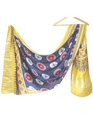 DesiButik Silk Dupatta with Zari Work 36*102 inches 5