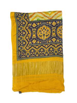 DesiButik Silk Dupatta with Zari Work 36*102 inches 3