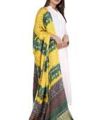 DesiButik Silk Dupatta with Zari Work 36*102 inches