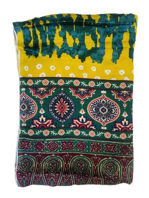 DesiButik Silk Dupatta with Zari Work 36*102 inches 4