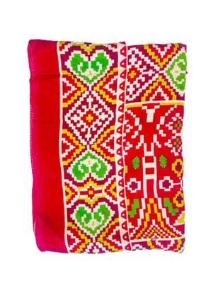 DesiButik Silk Dupatta with Zari Work 36*102 inches 4