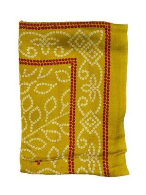 DesiButik Silk Dupatta with Zari Work 36*102 inches 4