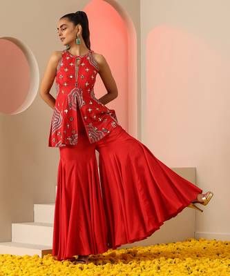 Red  sharara 2
