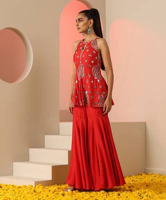 Red  sharara 3