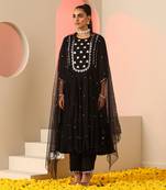 Black  kurta set
