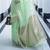 Kimisha women's sea green silk woven saree with unstitched blouse piece