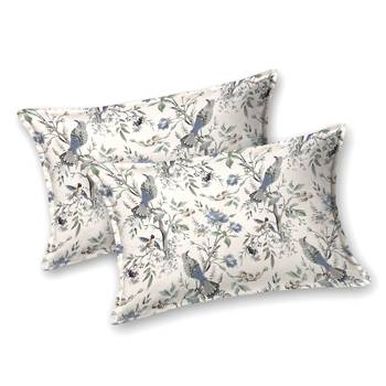 Set of two 100% cotton  double bedsheets with 4 pillow covers (90x108 inch) 4