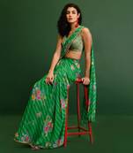 Adele georgette drape saree