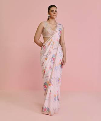 Amelia georgette saree 1