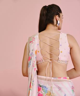 Amelia georgette saree 4