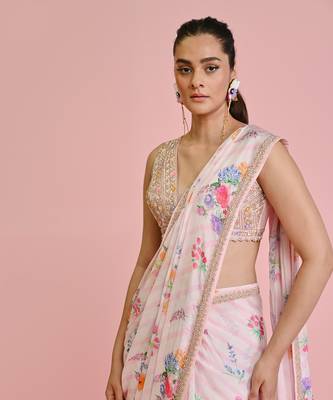Amelia georgette saree 5