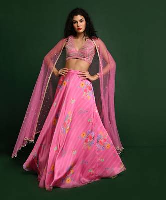 Rosetta Embroidered Lehenga Set 1