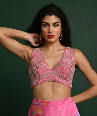 Rosetta Embroidered Lehenga Set 3