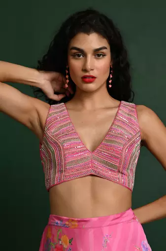 Rosetta Embroidered Lehenga Set