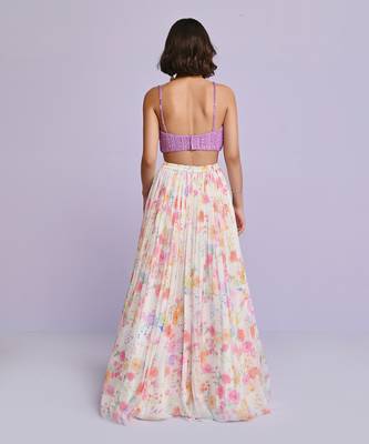 Irene Georgette lehenga Set 2