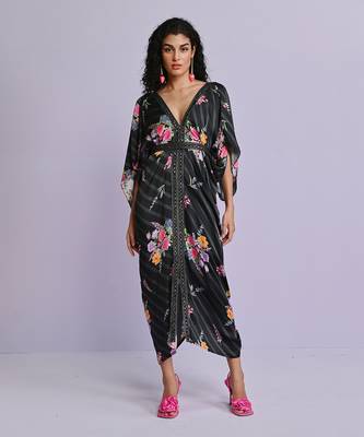 Black kaftan set 1