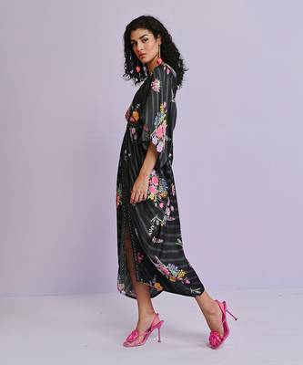 Black kaftan set 2