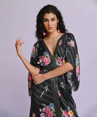 Black kaftan set 4
