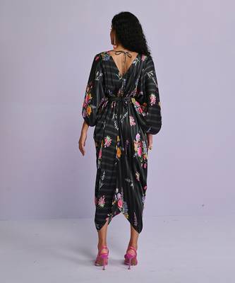 Black kaftan set 5