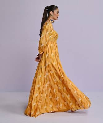 Yellow gown 2
