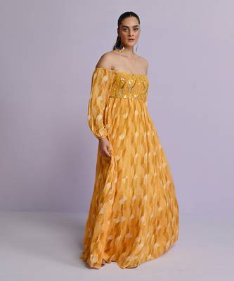 Yellow gown 4
