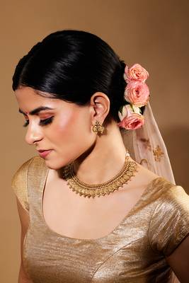 Lakshmi Coin Gold-Plated Temple Jewellery Set For Women 2