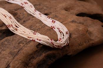 Multilayered Beaded Pearl Long Necklace For Women 2