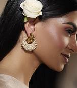 Gold-Plated Pearl Studs