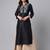 Black Colour Ethnic Kurti For Party Festive Looks