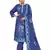 Stylish And Ethnic Blue Colour Partywear Suit