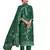 Stylish And Ethnic Green Colour Partywear Suit