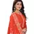 Stylish And Ethnic Orange Colour Partywear Suit
